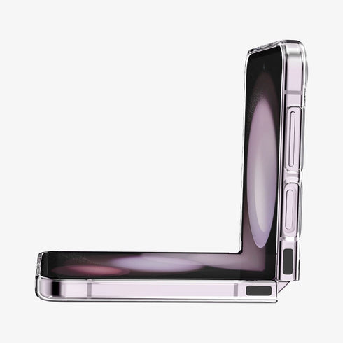 ACS06229 - Galaxy Z Flip 5 Case AirSkin in black showing the back